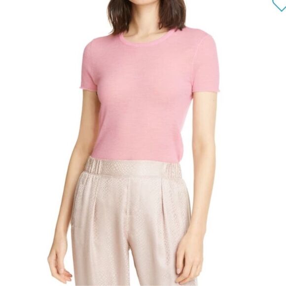 ATM Anthony Thomas Melillo Tops - ATM Cashmere light weight cashmere short sleeve top size XS